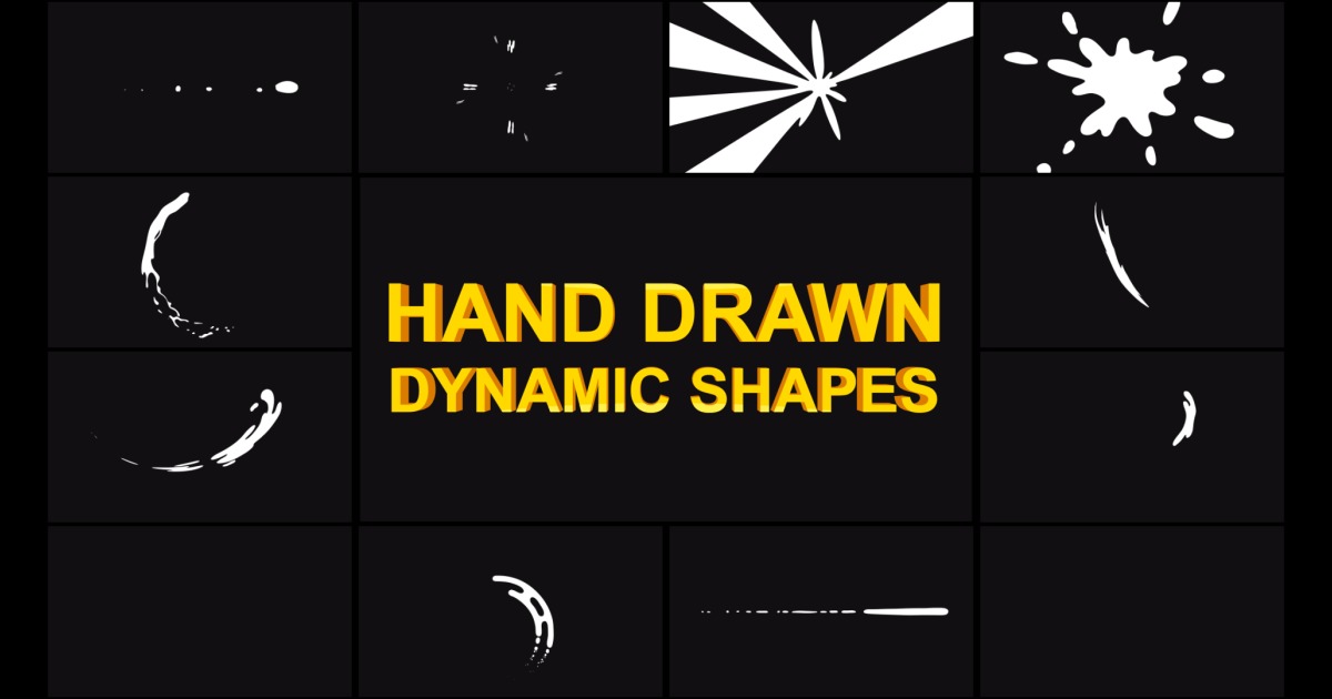 Hand Drawn Dynamic Shapes | 시각 효과 | Unity Asset Store