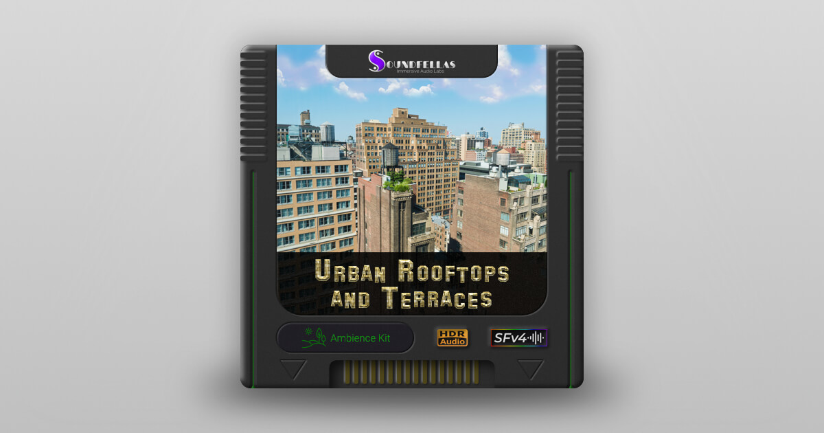 Ambiente Unity Base Urban Rooftops and Terraces Ambience Kit | Audio Ambient | Unity Asset ...