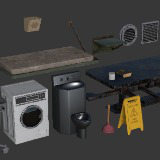 3D Prison Props
