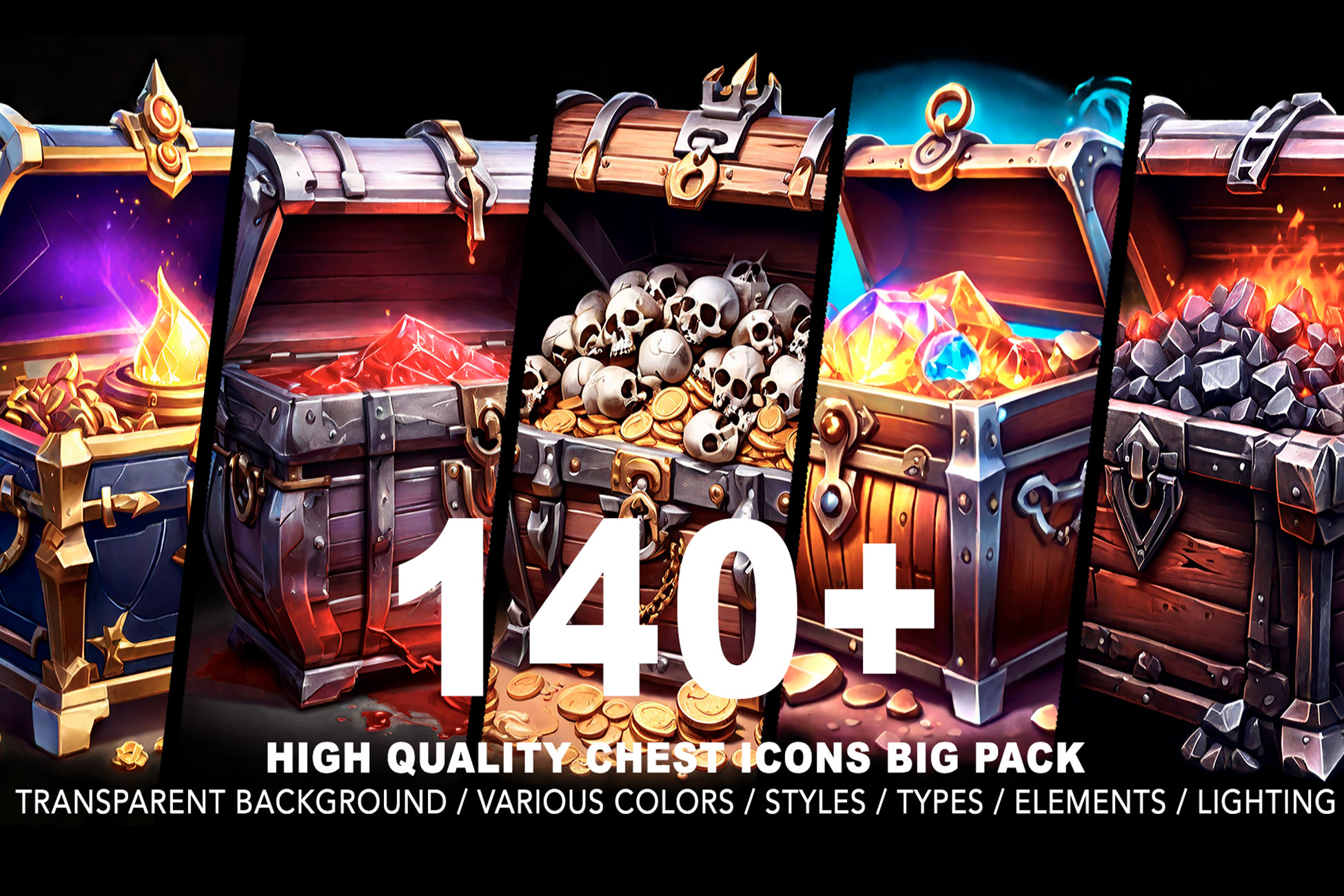 Chest Icon Ui Chest Icons | 2D Icons | Unity Asset Store