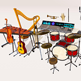 Musical Instruments Pack HQ