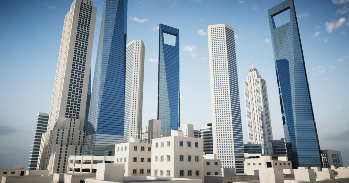 Modern Buildings Collection | 3D Urban | Unity Asset Store