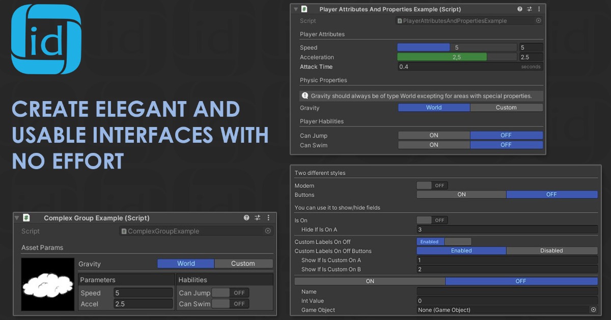 Inspector Designer | GUI Tools | Unity Asset Store