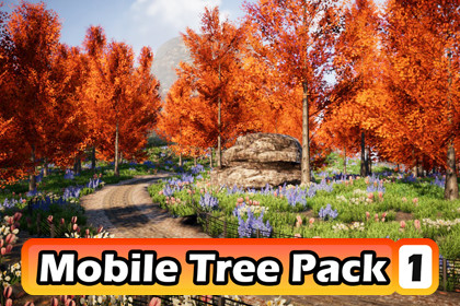 Mobile Tree Pack 1 (for URP)