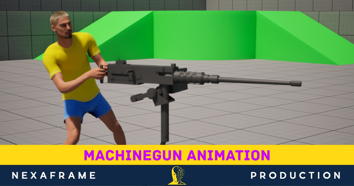 MachineGun Animation | 3D Animations | Unity Asset Store