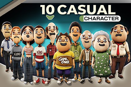Casual Character Collection 4