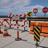 Stylized Racing / Traffic Props Kit