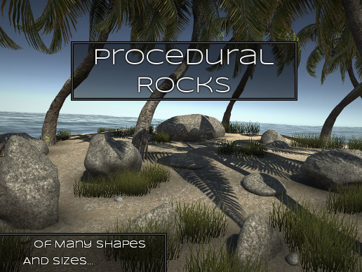 Procedural Rocks | Modeling | Unity Asset Store