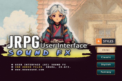 JRPG UI Sound Effects Pack
