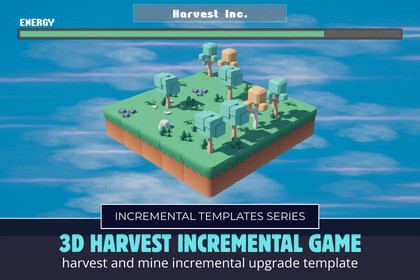 Harvest Incremental/Upgrade Game Template