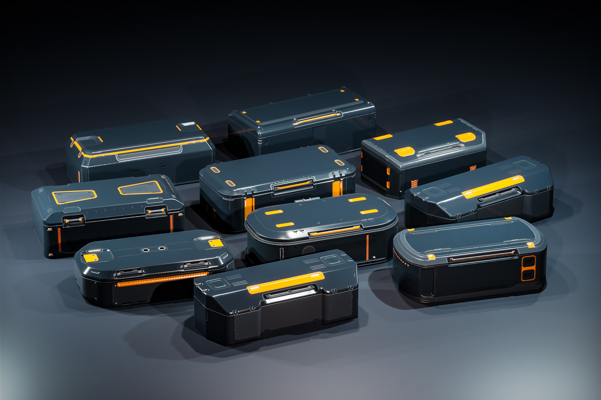 Unity Future Props SciFi Ammo Props | 3D Props | Unity Asset Store