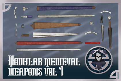 Modular Medieval Weapons vol. 1