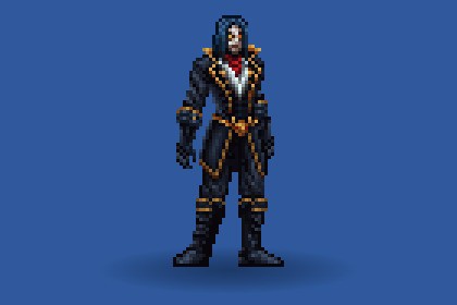 Vampire Prince (2D Pixel Art)
