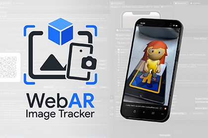 WebAR Image Tracker for Unity
