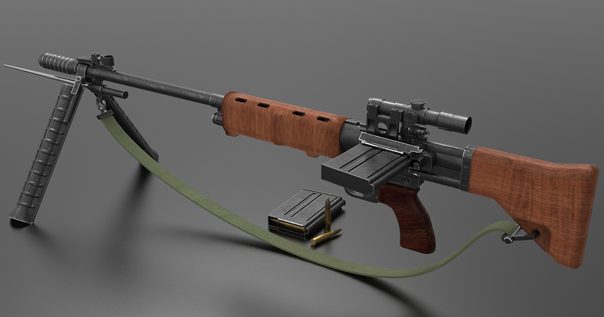 FG42 ww2 Weapon (Fps - Tps) | 3D Weapons | Unity Asset Store