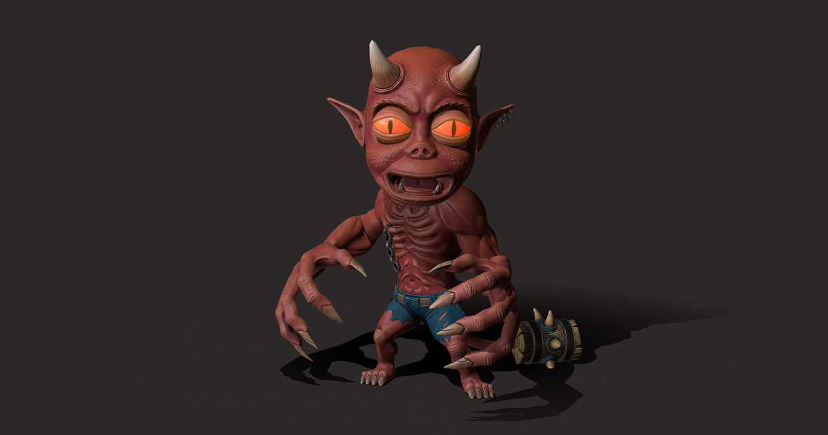 Small Daemon | 3D Characters | Unity Asset Store