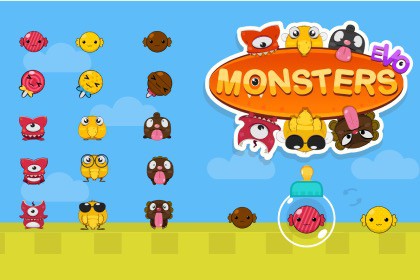Kawaii Monster Evolution Game Kit