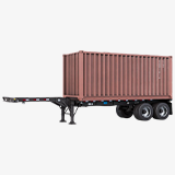 Container Carrier Trailer 03 URP HDRP Textures