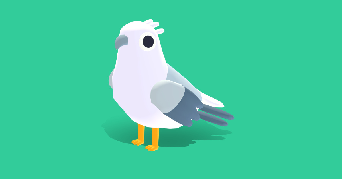White Bellied Sea Eagle - Quirky Series | 캐릭터 | Unity Asset Store