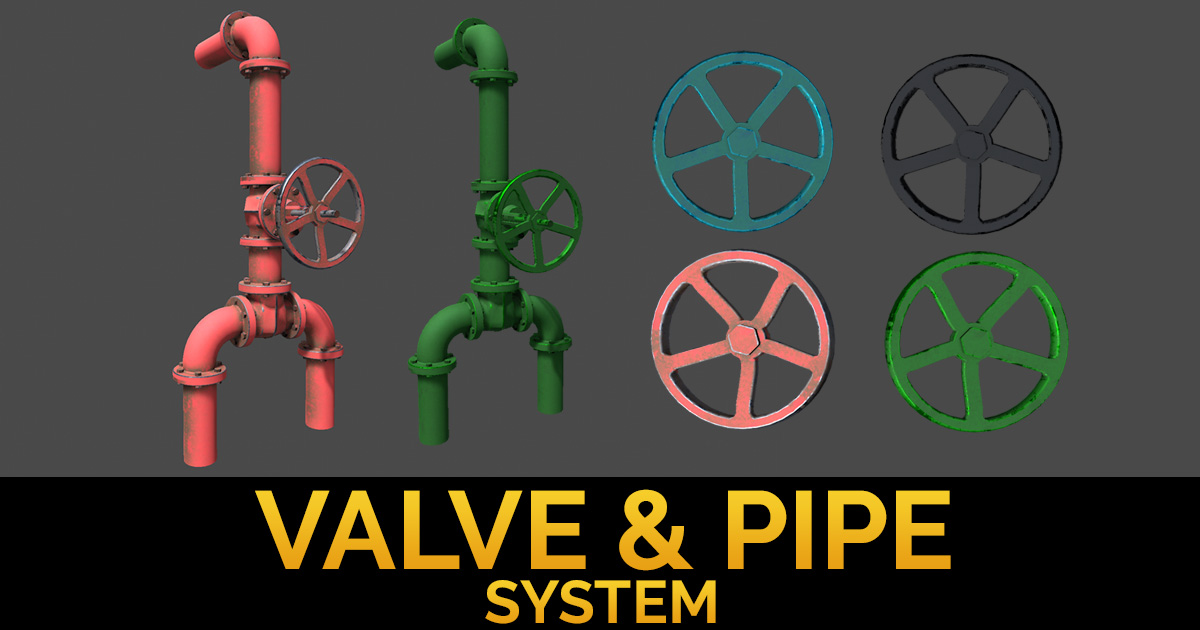 Valves & Pipe Puzzle System Systems Unity Asset Store
