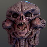 3 Flying Monsters with Procedural Animations