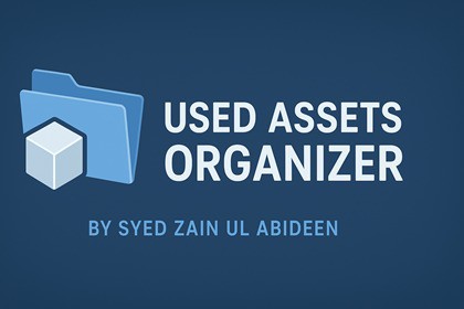 UsedAssetsOrganizer