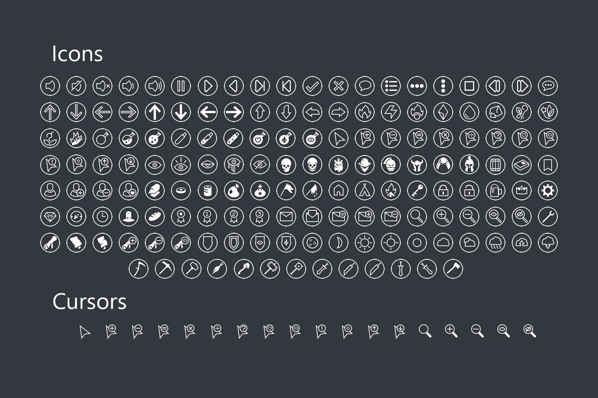 Clean Vector Icons | 2D Icons | Unity Asset Store