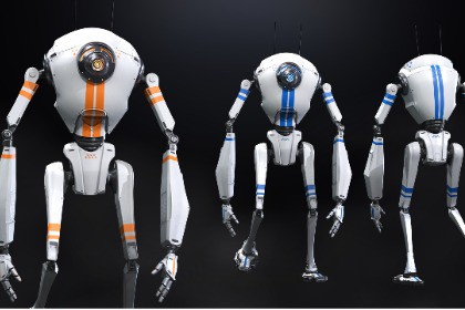 P-BOT City-7 Robot4 tech.