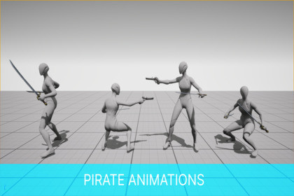 Pirate Animations