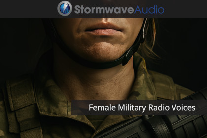 Female Military Radio Voice Clips Vol. I