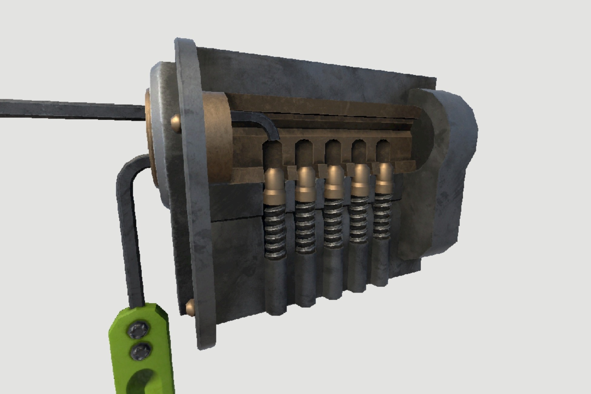 Unity Locks Template Example Advanced Low-Poly Lockpick System | Systems | Unity Asset Store