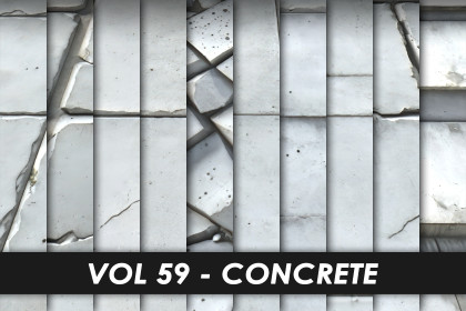 Realistic Textures - Vol 59 - Concrete