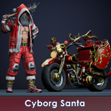 Cyborg Santa