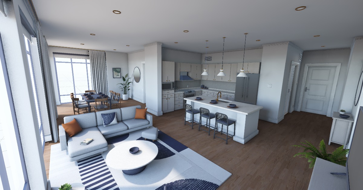 Modern Apartment | 3D Interior | Unity Asset Store