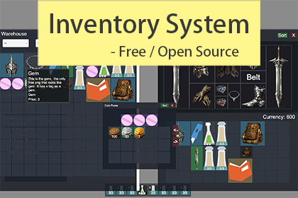 Common Gameplay Kit - Inventory System