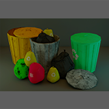 Trash bag & Trash box