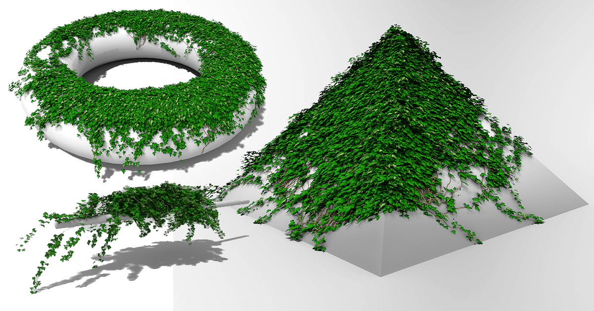 Everything Ivy - Primitives | 3D Props | Unity Asset Store