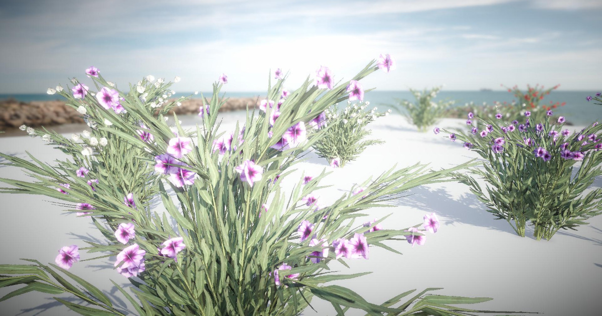 URP Flower Tree 5 (Mobile) | 3D Trees | Unity Asset Store