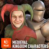 Medieval Kingdom Characters Pack