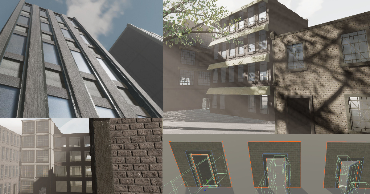Unity Urban Model OWA Urban Buildings Bundle COPPER | 3D Urban | Unity Asset Store