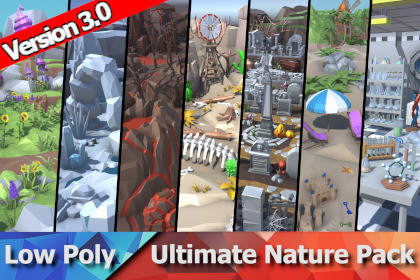 Ultimate Low Poly Nature Pack