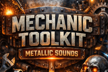 Mechanic Toolkit Metallic Sounds