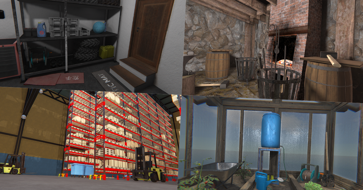 Yard buildings - Big Pack | 3D Environments | Unity Asset Store