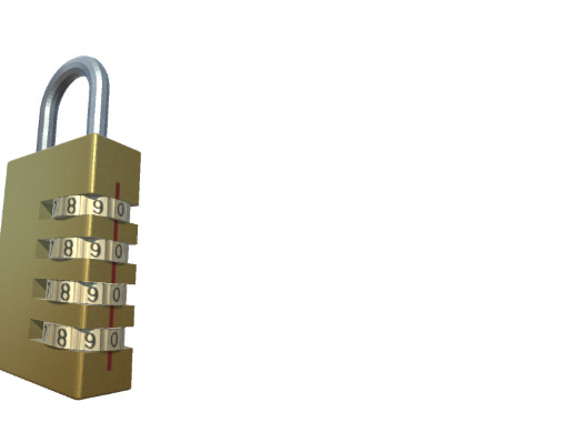 Gold Combination Padlock | 3D | Unity Asset Store