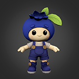 Blueberry character