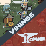 2D Infinite Character Forge - Vikings