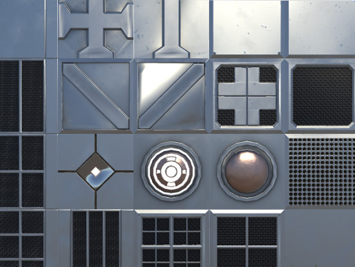 Sci-Fi Modular Tiles | 3D SF | Unity Asset Store