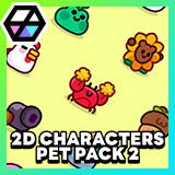 2D Characters - Pet Pack 2
