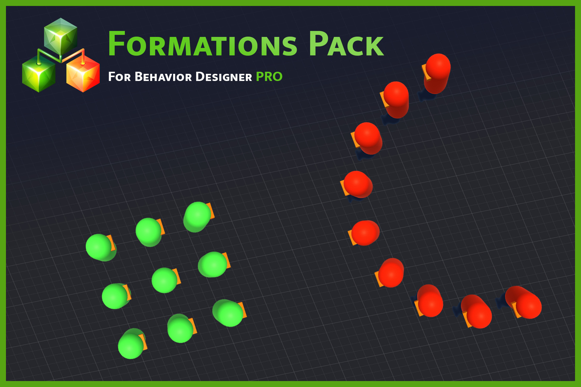 Formations Pack for Behavior Designer Pro | Behavior AI | Unity Asset Store