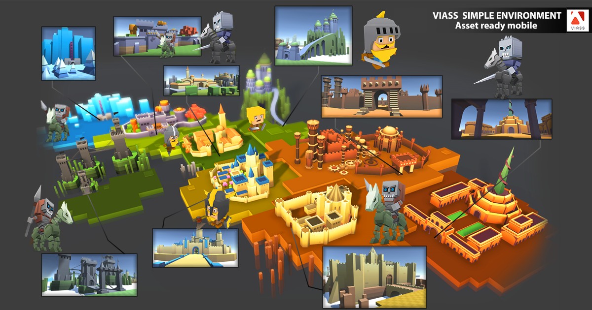 VIASS SIMPLE ADVENTURE PACK | 3D Landscapes | Unity Asset Store